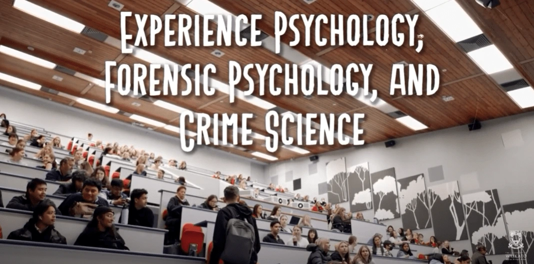 Experience Psychology Forensic Psychology and Crime Science